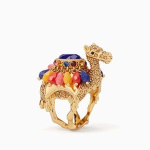 NWOT Kate Spade Spice Things Up Camel Ring Size 6